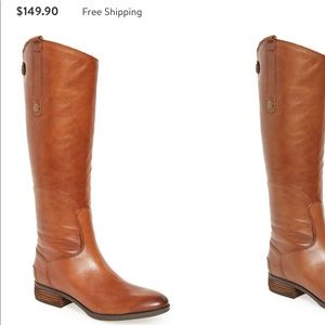 Sam Edelman Tan Penny Boots size 10
